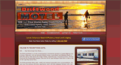 Desktop Screenshot of driftwoodmotellewes.com